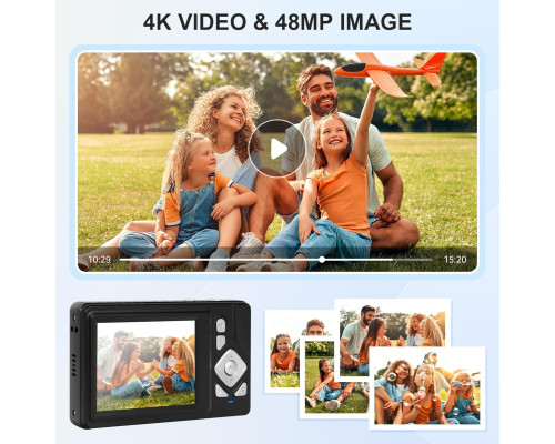 Цифрова камера 4K-48 МП UHD з автофокусом