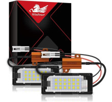 Світлодіодне підсвічування номерного знака WinPower 18 SMD (Комплект 2шт)