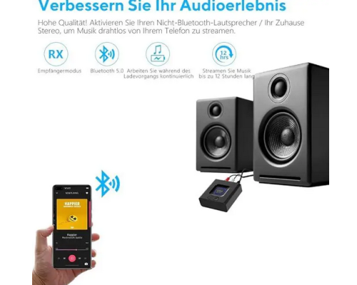 Аудіоадаптер 1Mii Wireless Audio Adapter ML201 бездротовий аудіоприймач