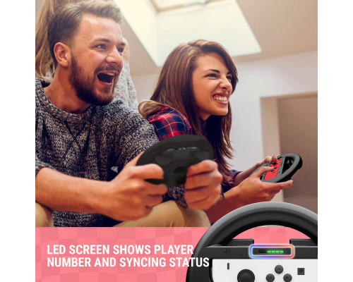 Ігрове кермо для Nintendo Switch та OLED-консолей JoyCons