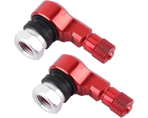 90-градусний шток вентиля шини Keenso Universal для мотоциклетних алюмінієвих коліс 11,3 мм