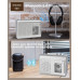 Портативний касетний магнітофон Gracioso з Bluetooth/AM/FM