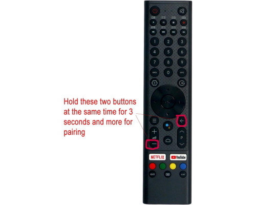 Пульт керування для SANSUI Smart UHD TV ES50S1A ES43S1A ES55S1A