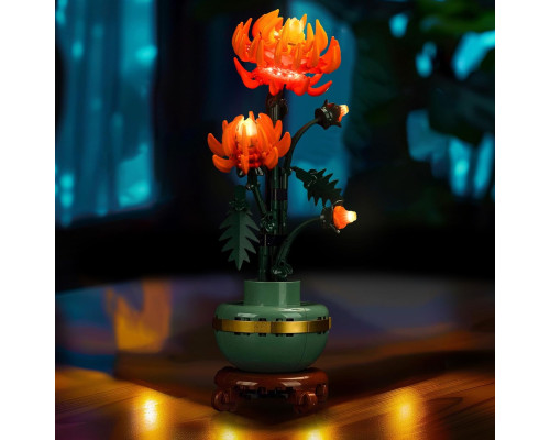 Світлодіодне освітлення для Lego Chrysanthema 10368