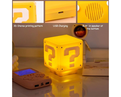Дитячий нічник Gobesty 3D зі звуковими ефектами