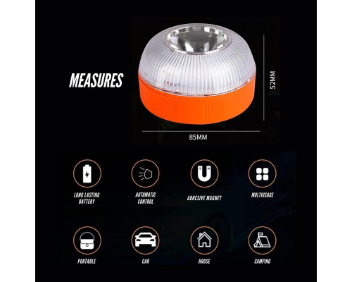 Комплект автомобільних аварійних ліхтарів Magic Select V16 2 шт