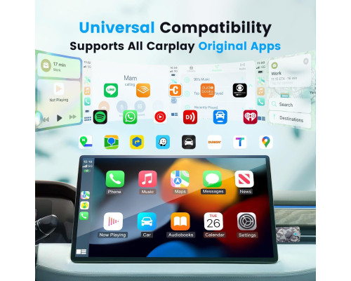 Бездротовий адаптер Oasplus 2-в-1 Mini CarPlay та Android Auto