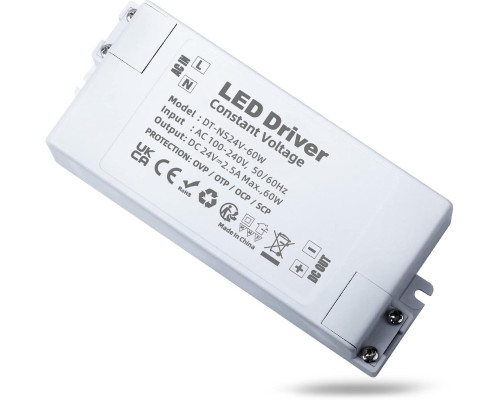 Світлодіодний трансформатор REYLAX 24V 60W