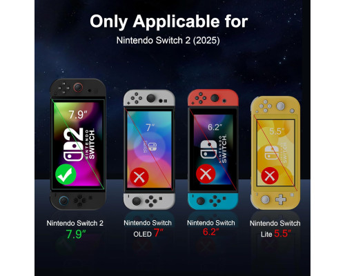 Захисна плівка для екрана QHOHQ для Nintendo Switch Gen 2 2025