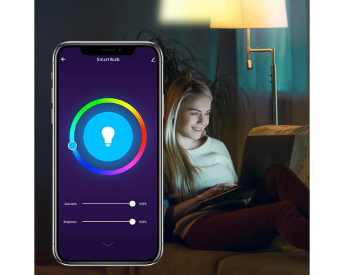 Розумна світлодіодна лампа NGTeco (E27) 10 Вт Google Home