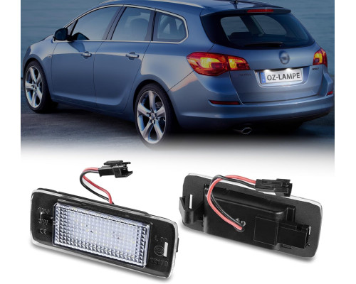 Світлодіодний ліхтар підсвічування номерного знаку OZ-LAMPE (Комплект 2шт)
