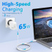Зарядний пристрій з кабелем USB C 2 м