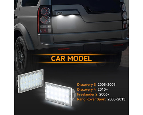 Світлодіодний ліхтар підсвічування номерного знаку OZ-LAMPE (білий)