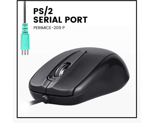 Дротова миша Perixx Perimice-209 P PS2 1000 DPI