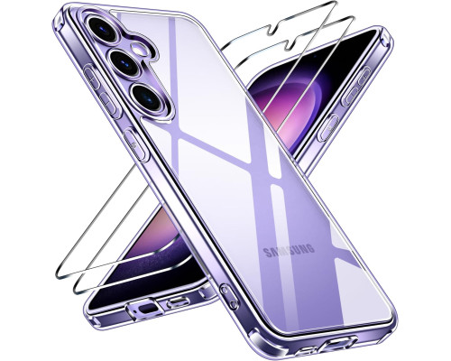 Чохол ivoler 3-в-1 для Samsung Galaxy S24 5G (+2 захисні стікла)