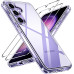 Чохол ivoler 3-в-1 для Samsung Galaxy S24 5G (+2 захисні стікла)