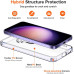 Чохол ivoler 3-в-1 для Samsung Galaxy S24 5G (+2 захисні стікла)