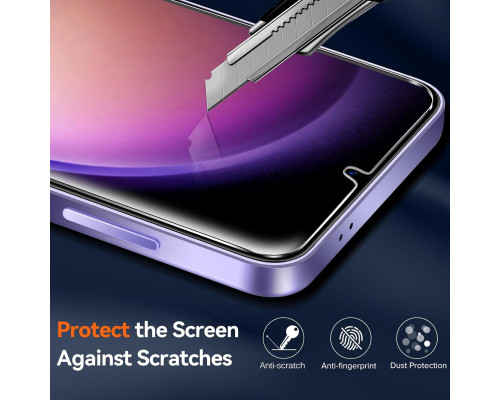 Чохол ivoler 3-в-1 для Samsung Galaxy S24 5G (+2 захисні стікла)