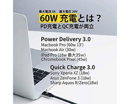 Кабель RAMPOW USB Type-C 2 м