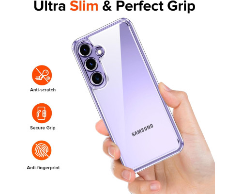 Чохол ivoler 3-в-1 для Samsung Galaxy S24 5G (+2 захисні стікла)