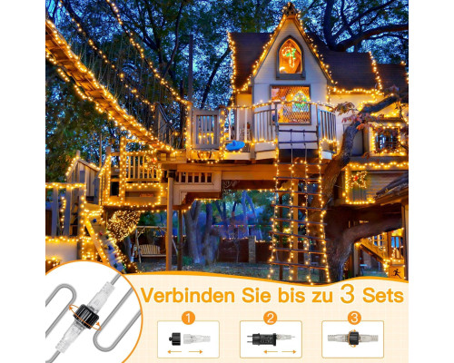 Вуличні водонепроникні гірлянди Ollny Fairy Lights 10 м