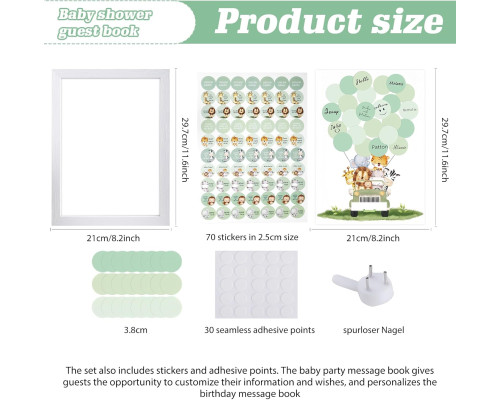 Гостьова книга WIYETY Baby Shower