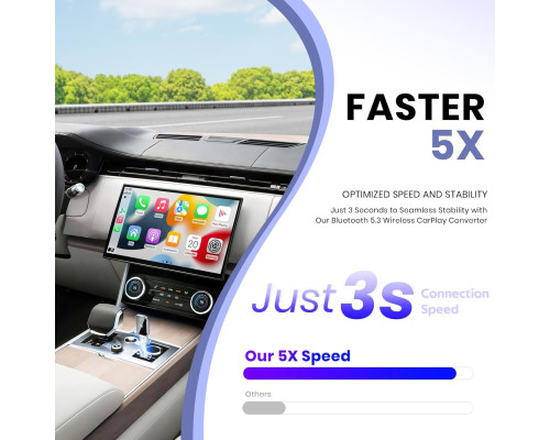 Бездротовий адаптер CarPlay AIZEO
