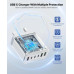 Зарядний пристрій USB з 6 портами типу C