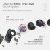 Бездротові Bluetooth навушники з шумопоглинанням Status Onyx True 3ANC