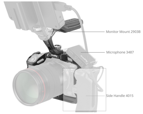 Комплект клітки SmallRig для Canon EOS R5 Mark II
