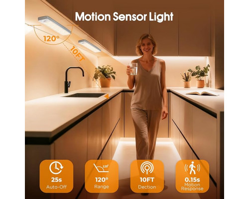 LED підсвітка для шаф і гардероба з датчиком руху
