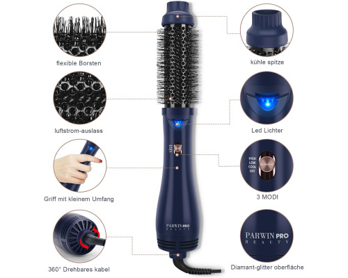 Фен-щітка Parwin Pro Beauty One Step 4 в 1