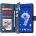 Чохол-гаманець для Asus ZenFone 9 із захисним склом для екрану