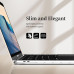 Бежевий чохол для MacBook Air 13,6 дюймів