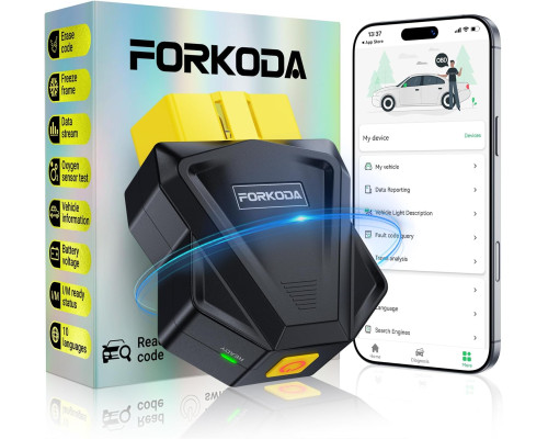 Діагностичний сканер FORKODA OBD2