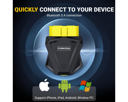 Діагностичний сканер FORKODA OBD2
