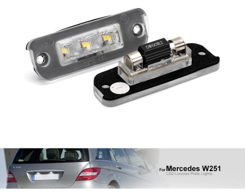 Світлодіодні лампи номерного знака для Mercedes