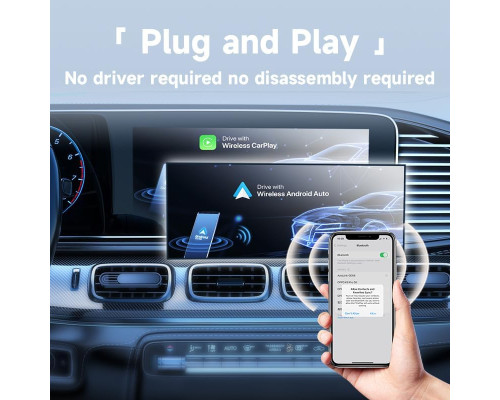 Автомобільний бездротовий адаптер CarPlay для Dacia Duster