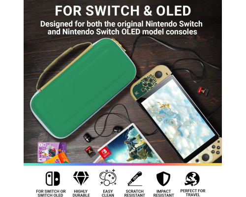 Чохол для Nintendo Switch Oled зі сховищем для ігор та аксесуарів