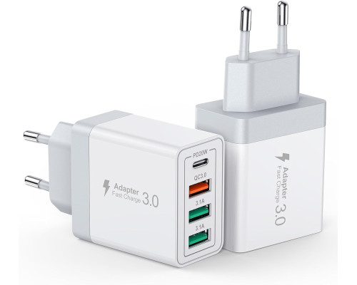 Зарядний пристрій USB-C 40 Вт Anykon (Комплект 2шт)