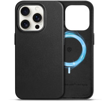 Шкіряний захисний чохол для iPhone 15 Pro 6.1