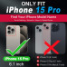 Шкіряний захисний чохол для iPhone 15 Pro 6.1
