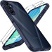 Чохол ivoler 3 в 1 для Samsung A16 5G з двома загартованим склом
