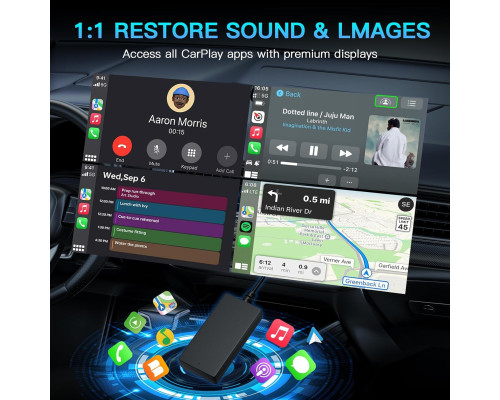 Бездротовий адаптер CARabc CarPlay