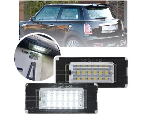 Світлодіодне підсвічування номерного знаку з CanBus для Mini R55/R56/R57/R58/R59