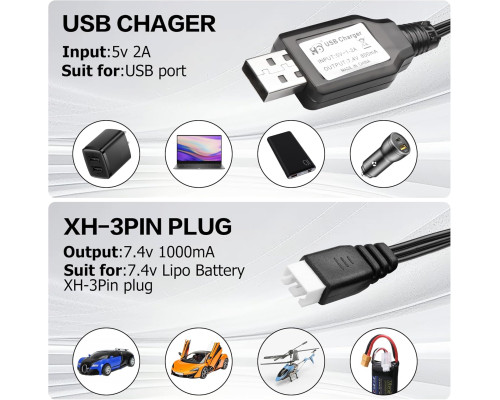 Зарядний кабель USB YAODHAOD