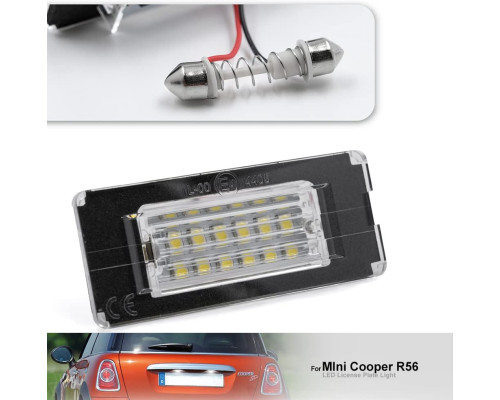 Світлодіодне підсвічування номерного знаку з CanBus для Mini R55/R56/R57/R58/R59