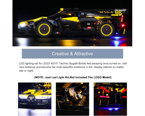 Набір світлодіодних ламп для LEGO 42151
