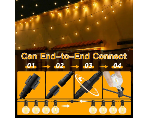 Вулична гірлянда Ollny Festoon Lights 15 м