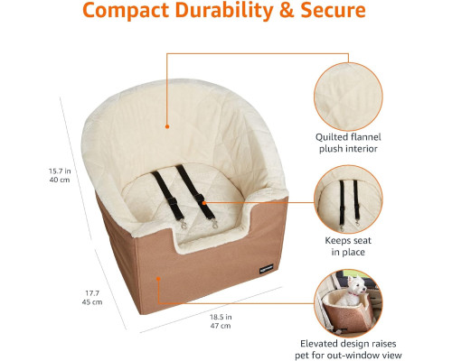 Автокрісло для собак Amazon Basics
